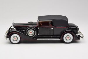 Packard Cabriolet Zwart Anson 1:18 30397 Metaal — afbeelding 4 van 8