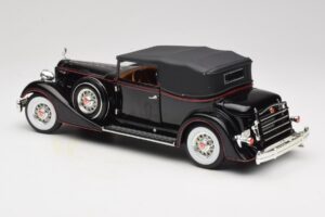 Packard Cabriolet Zwart Anson 1:18 30397 Metaal — afbeelding 7 van 8