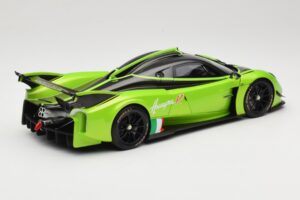 Pagani Huayra R Groen LCD 1:18 LCD18012-GR Metaal — afbeelding 3 van 8