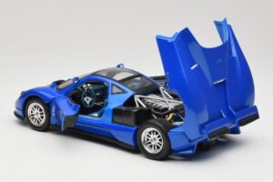 Pagani Zonda C12 Blauw Solido 1:18 8172 Metaal — afbeelding 5 van 8