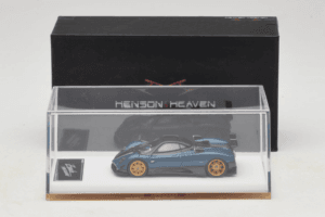 Pagani Zonda Tricolore Exposed Carbon Blauw Henson & Heaven 1:64 PZTECB01 Metaal — afbeelding 7 van 7