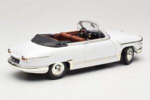 Panhard PL17 Cabriolet Wit Solido 1:18 8174 Metaal — afbeelding 3 van 8