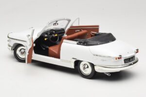 Panhard PL17 Cabriolet Wit Solido 1:18 8174 Metaal — afbeelding 5 van 8