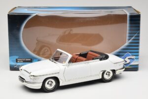 Panhard PL17 Cabriolet Wit Solido 1:18 8174 Metaal — afbeelding 8 van 8
