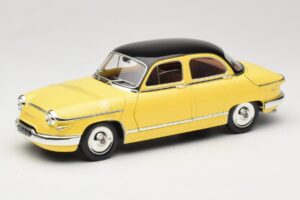 Panhard PL17 Geel Solido 1:18 8173 Metaal