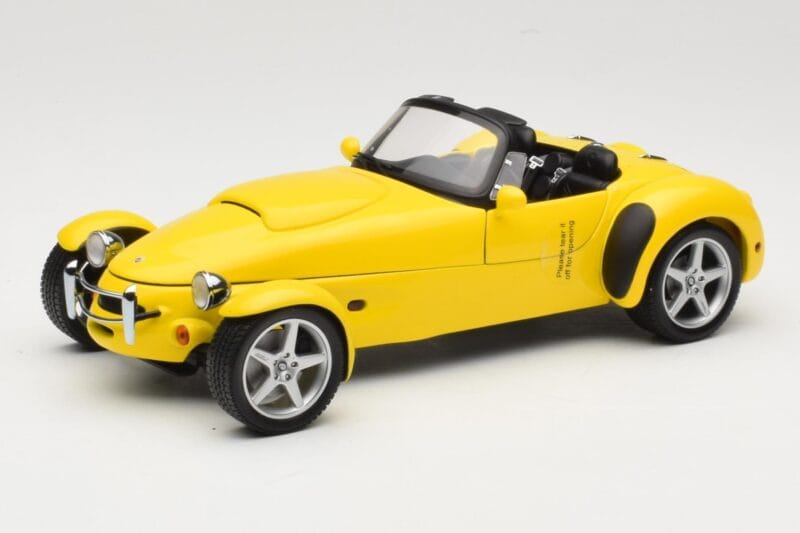 Panoz AIV Roadster Geel AUTOart 1:18 78213 Metaal