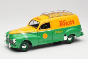 Peugeot 203 Break Tole Knorr Solido 1:18 8426 Metaal