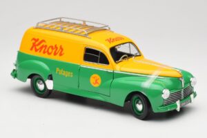 Peugeot 203 Break Tole Knorr Solido 1:18 8426 Metaal — afbeelding 6 van 8