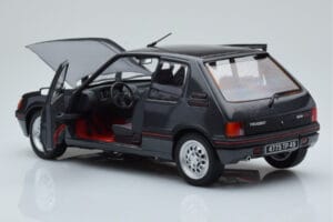 Peugeot 205 GTi 1.6 Graphite Grijs Norev 1:18 184845 Metaal — afbeelding 5 van 8