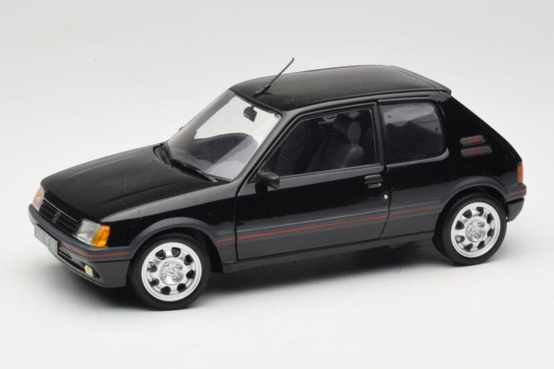 Peugeot 205 GTI 1.9 Zwart Norev 1:18 184854 Metaal