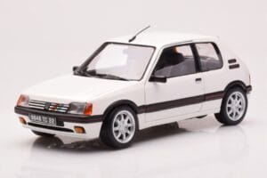 Peugeot 205 GTi 1.9 Meije Wit Norev 1:18 184842 Metaal