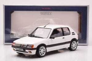 Peugeot 205 GTi 1.9 Meije Wit Norev 1:18 184842 Metaal — afbeelding 8 van 8