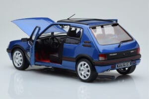 Peugeot 205 GTi 1.9 Met Schuifdak Miami Blauw Norev 1:18 184844 Metaal — afbeelding 5 van 8