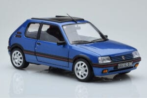 Peugeot 205 GTi 1.9 Met Schuifdak Miami Blauw Norev 1:18 184844 Metaal — afbeelding 6 van 8