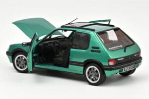 Peugeot 205 GTi Griffe Met Schuifdak Groen Norev 1:18 184847 Metaal — afbeelding 2 van 3