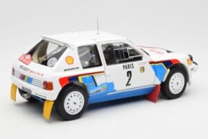 Peugeot 205 T16 #2 A. Vatanen / T. Harryman Rally Monte Carlo 1985 Norev 1:18 184864 Metaal — afbeelding 3 van 8