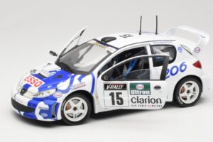 Peugeot 206 WRC #15 G. Panizzi / H. Panizzi WRC 1999 Solido 1:18 9016 Metaal — afbeelding 2 van 8