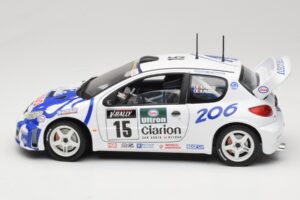Peugeot 206 WRC #15 G. Panizzi / H. Panizzi WRC 1999 Solido 1:18 9016 Metaal — afbeelding 4 van 8