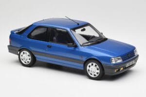 Peugeot 309 GTi16 Miami Blauw Norev 1:18 184881 Metaal — afbeelding 4 van 6