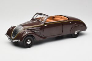 Peugeot 402 Eclipse Chocolade Norev 1:18 184873 Metaal