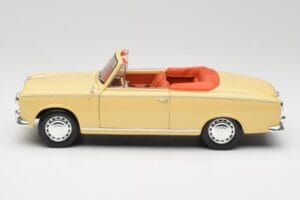 Peugeot 403 Cabriolet Zandgeel Solido 1:18 8165 Metaal — afbeelding 4 van 8