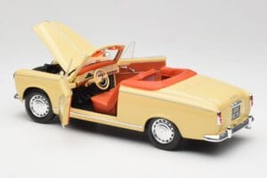 Peugeot 403 Cabriolet Zandgeel Solido 1:18 8165 Metaal — afbeelding 5 van 8