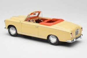 Peugeot 403 Cabriolet Zandgeel Solido 1:18 8165 Metaal — afbeelding 7 van 8