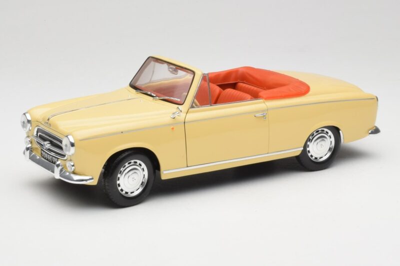 Peugeot 403 Cabriolet Zandgeel Solido 1:18 8165 Metaal