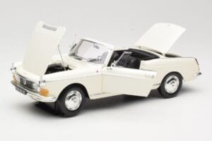 Peugeot 404 Cabriolet Wit Norev 1:18 184746 Metaal — afbeelding 2 van 8