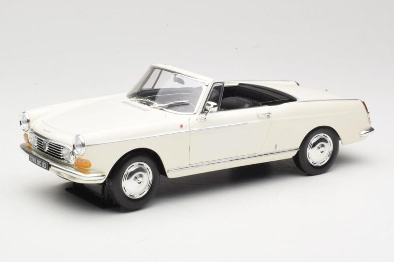 Peugeot 404 Cabriolet Wit Norev 1:18 184746 Metaal