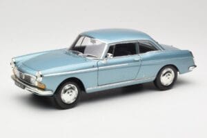 Peugeot 404 Coupe Blauw Norev 1:18 184745 Metaal