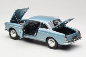 Peugeot 404 Coupe Blauw Norev 1:18 184745 Metaal — afbeelding 5 van 8