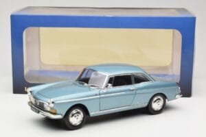 Peugeot 404 Coupe Blauw Norev 1:18 184745 Metaal — afbeelding 8 van 8