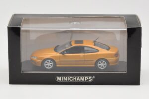 Peugeot 406 Coupe Goud Metallic Minichamps 1:43 430112628 Metaal — afbeelding 4 van 4
