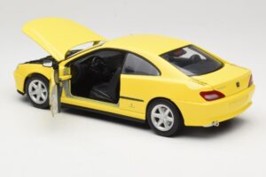 Peugeot 406 Coupe Geel Gate 1:18 01022 Metaal — afbeelding 5 van 8