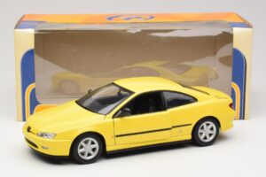Peugeot 406 Coupe Geel Gate 1:18 01022 Metaal — afbeelding 8 van 8