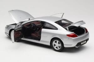 Peugeot 407 Coupe Zilver Norev 1:18 184747 Metaal — afbeelding 5 van 8