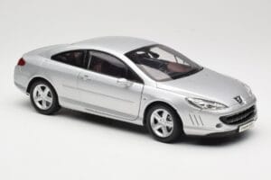 Peugeot 407 Coupe Zilver Norev 1:18 184747 Metaal — afbeelding 6 van 8