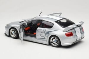 Peugeot 407 Racing Zilver Solido 1:18 90642 Metaal — afbeelding 5 van 8