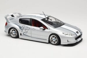 Peugeot 407 Racing Zilver Solido 1:18 90642 Metaal — afbeelding 6 van 8