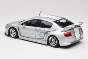 Peugeot 407 Racing Zilver Solido 1:18 90642 Metaal — afbeelding 7 van 8
