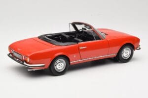 Peugeot 504 Cabriolet Rood Norev 1:18 184754 Metaal — afbeelding 3 van 8