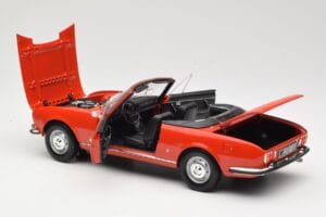 Peugeot 504 Cabriolet Rood Norev 1:18 184754 Metaal — afbeelding 5 van 8