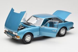 Peugeot 504 Coupe Blauw Norev 1:18 184755 Metaal — afbeelding 2 van 8