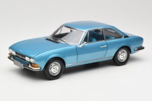 Peugeot 504 Coupe Blauw Norev 1:18 184755 Metaal