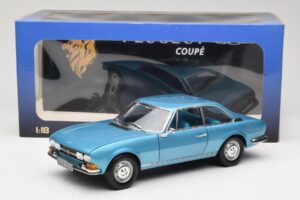 Peugeot 504 Coupe Blauw Norev 1:18 184755 Metaal — afbeelding 8 van 8