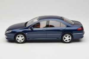 Peugeot 607 Phase II 3.0 V6 Blauw Otto 1:18 OT485 Hars — afbeelding 3 van 6