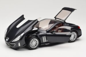 Peugeot 907 Concept Zwart Bburago 1:18 3407404 Metaal — afbeelding 2 van 8