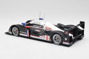 Peugeot 908 HDi LMP1 #8 S. Sarrazin / P. Lamy / S. Bourdais 24 Hours of Le Mans 2nd 2007 Minichamps 1:18 150071208 Metaal — afbeelding 5 van 6