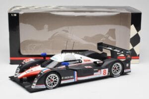 Peugeot 908 HDi LMP1 #8 S. Sarrazin / P. Lamy / S. Bourdais 24 Hours of Le Mans 2nd 2007 Minichamps 1:18 150071208 Metaal — afbeelding 6 van 6